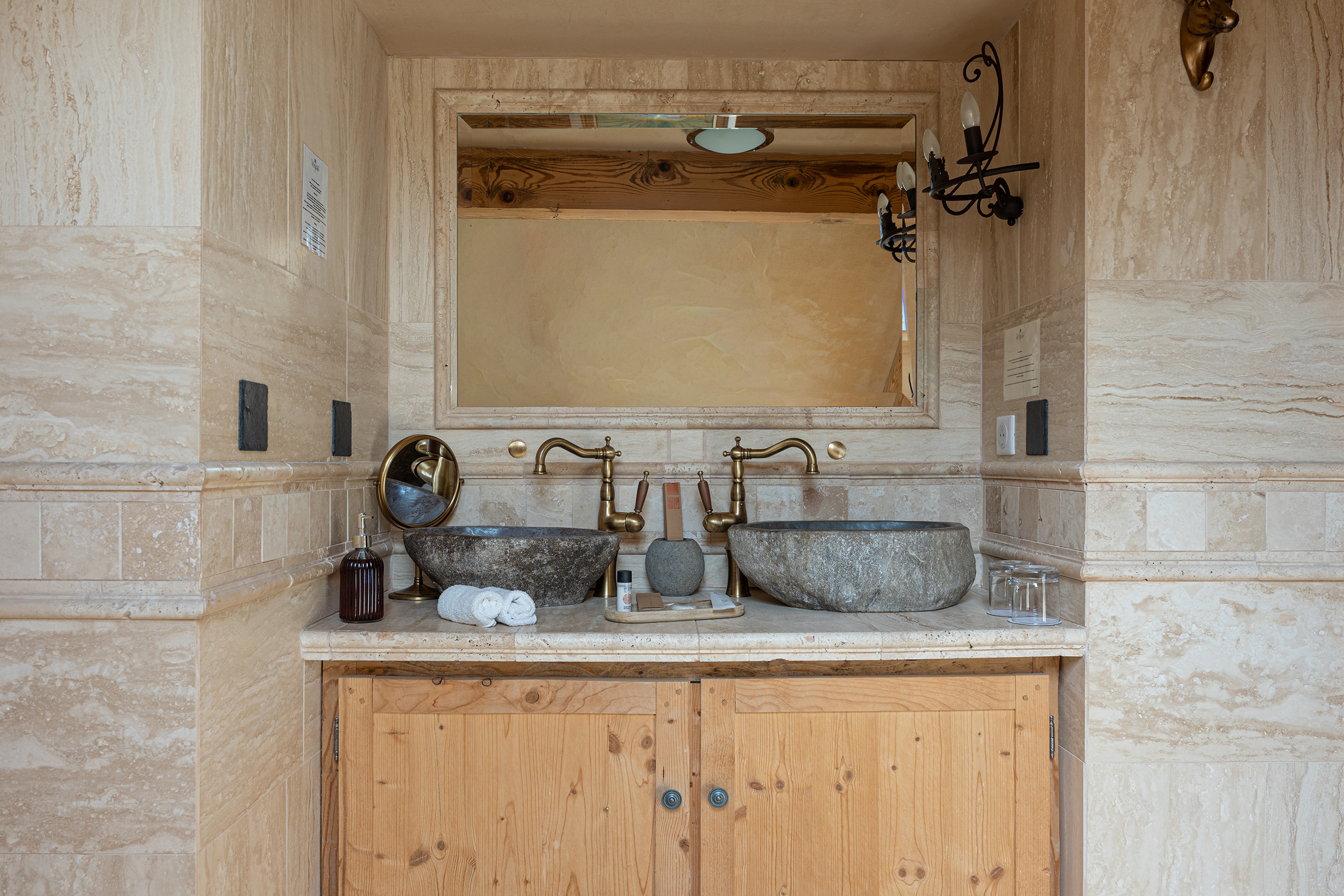 Salle de bain de la suite deluxe