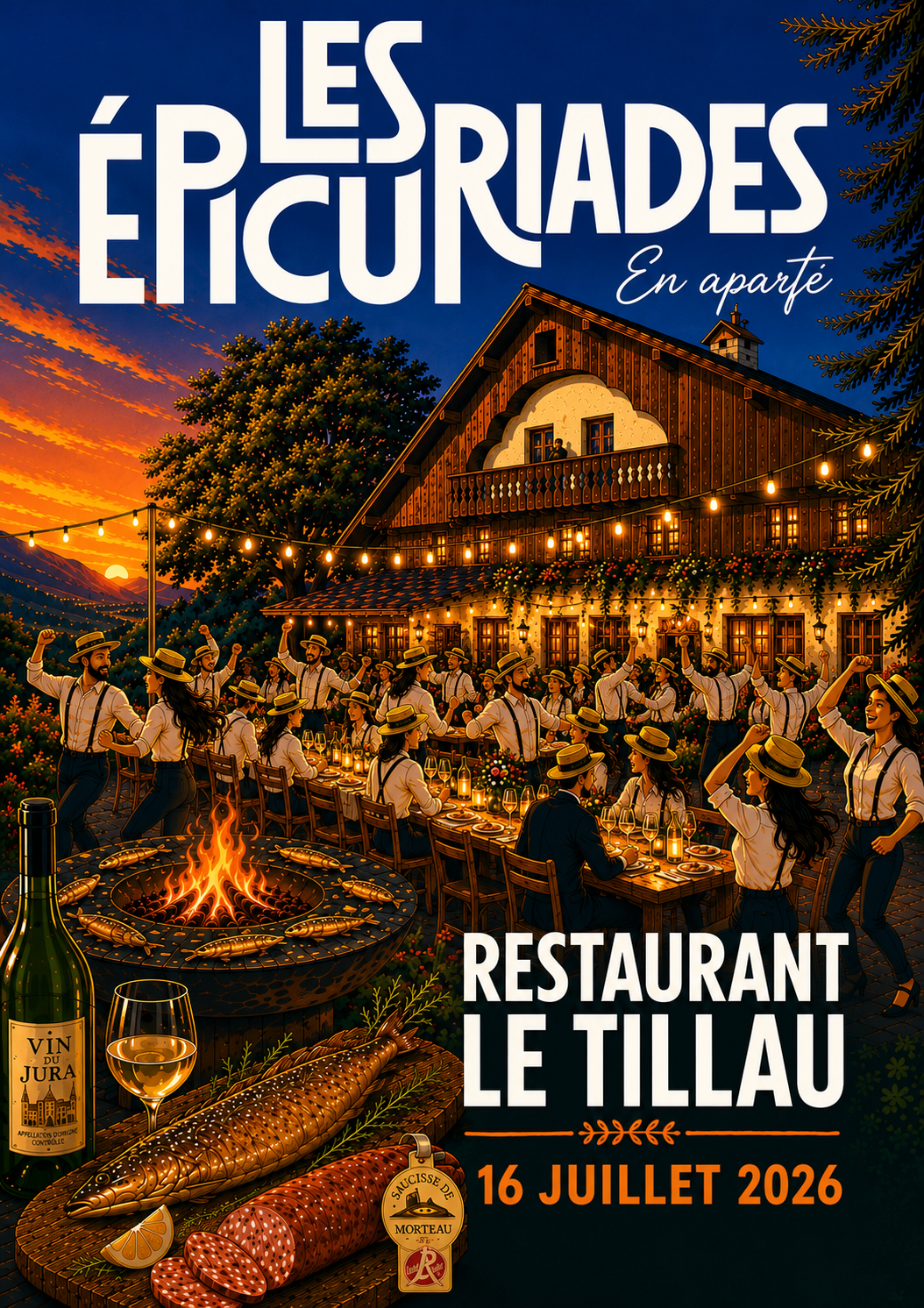 Poster des épicuriades